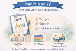 MMPI nedir sorusunu açıklayan Minnesota Çok Yönlü Kişilik Envanteri görseli